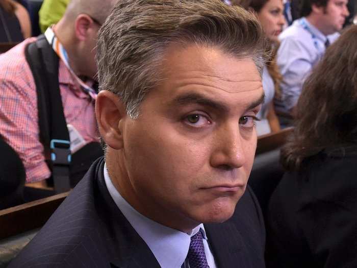 Cnns Jim Acosta Describes The Bizarre Scene As He Was Heckled And Asked For Selfies At Trumps 3026