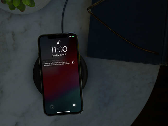 11. Do Not Disturb at Bedtime shuts down most notifications at night, so that when you check the time or pick up a call at night, you