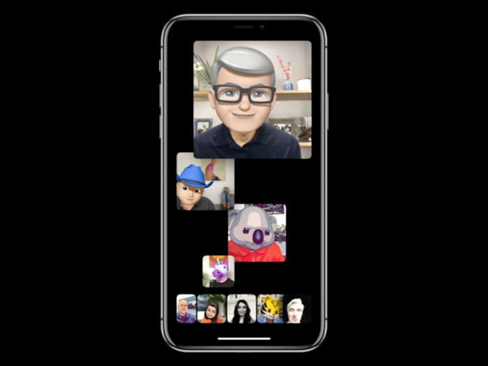 7. FaceTime now supports group chats with up to 32 people.