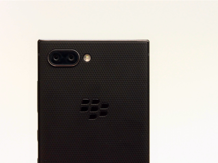 The BlackBerry Key2 has a solid rear camera, but it