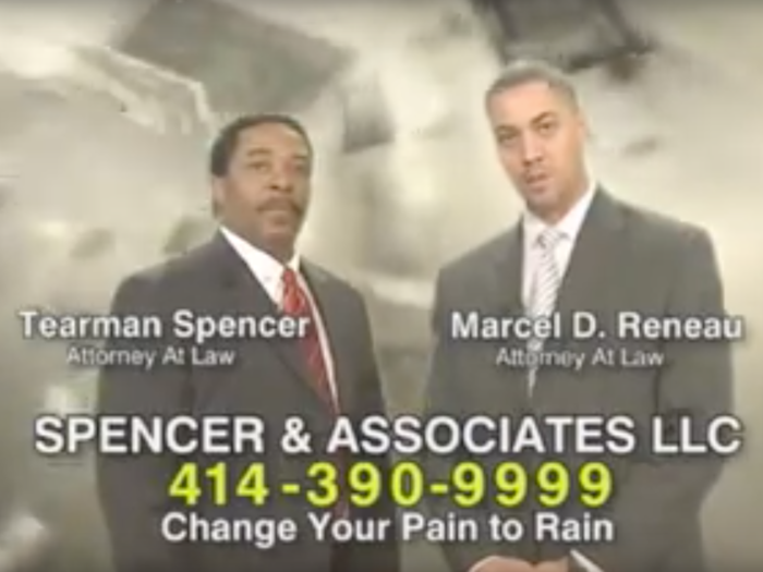 Commercials for lawyers …