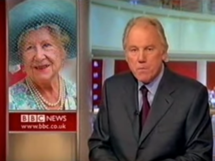 The BBC actively practices for the eventuality of the Monarch