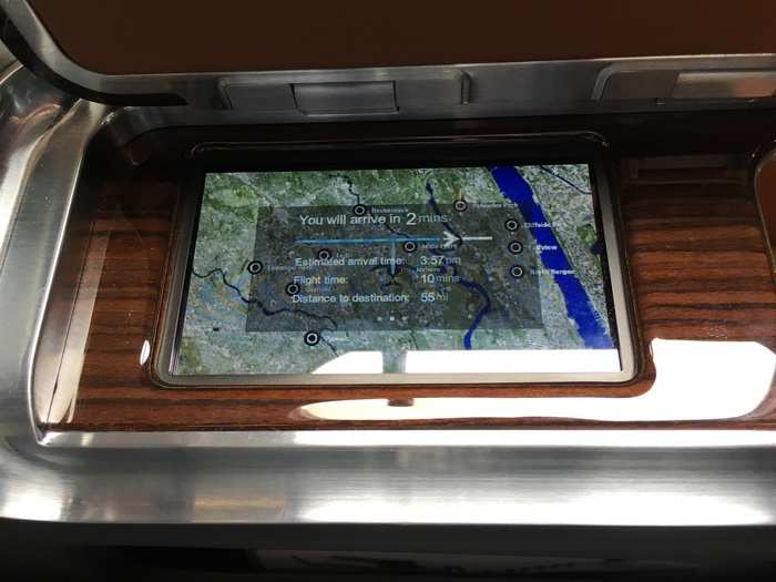 ... This touchscreen that controls the cabin