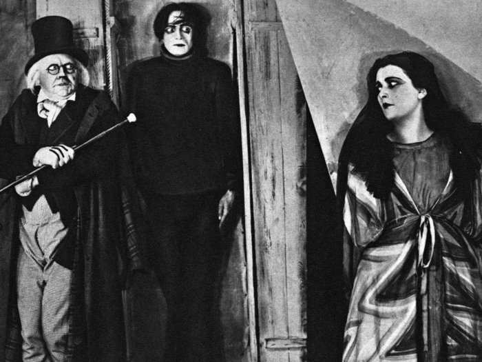 2. "The Cabinet of Dr. Caligari (Das Cabinet des Dr. Caligari)" (1920)