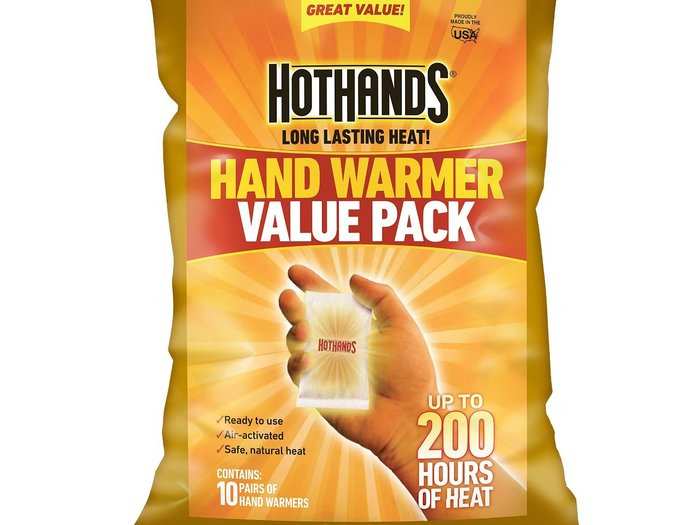 SOUTH CAROLINA: Hand warmers