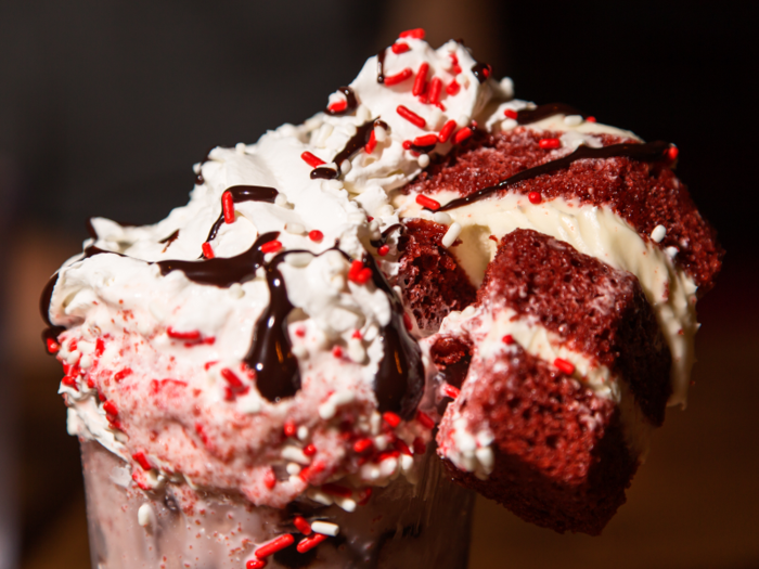 Dessert is where things really spiraled out of control at TGI Friday