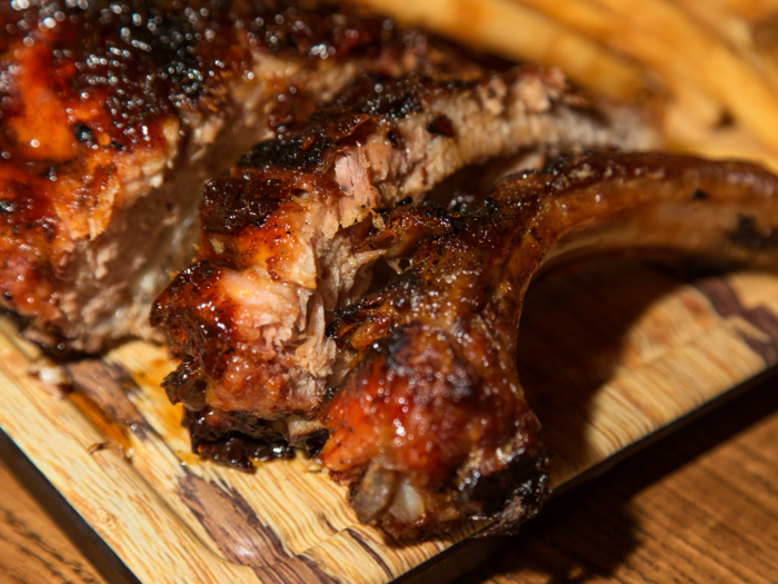 The sauce and fries were tolerable, but the meat itself was so tough that the ribs provided more of an arm workout instead of achieving that falling-off-the-bone texture one so desperately craves.