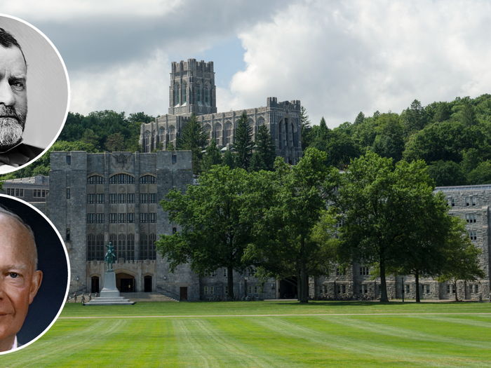 United States Military Academy (West Point): Two presidents