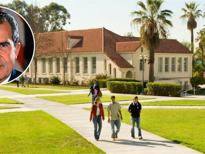 Whittier College: One president