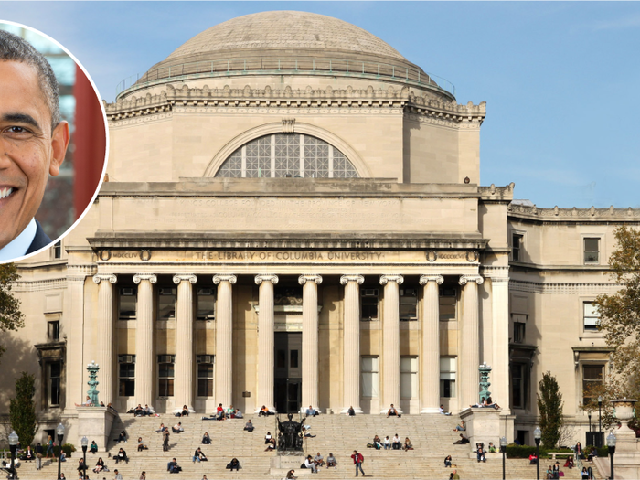 Columbia University: One president