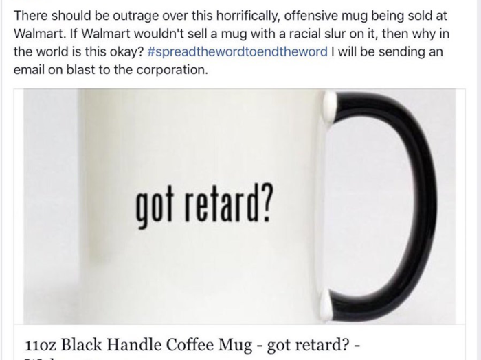 "Got retard?" mug