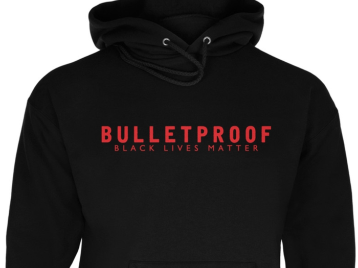 "Bulletproof: Black Lives Matter" apparel