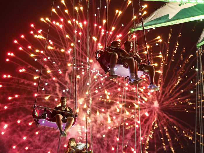 Eventually, what goes up must come down. The firework shell that brought lights into the sky falls to the ground as burnt cardboard.