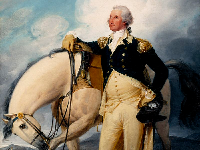 Washington would then saddle up and ride around his 8,000-acre estate on horseback.