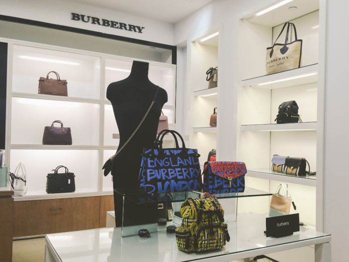 Burberry at bloomingdale top