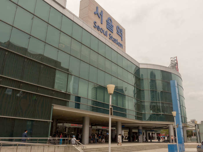 In Korea, I rode from Seoul to Busan on Gyeongbu line, the first high-speed railway line in the country. It left from the new Seoul Station, which opened in 2004. The station and its counterpart in Busan, while clean and easy to navigate, were nothing special. They looked like big malls.