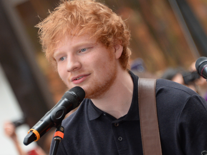 6. Ed Sheeran