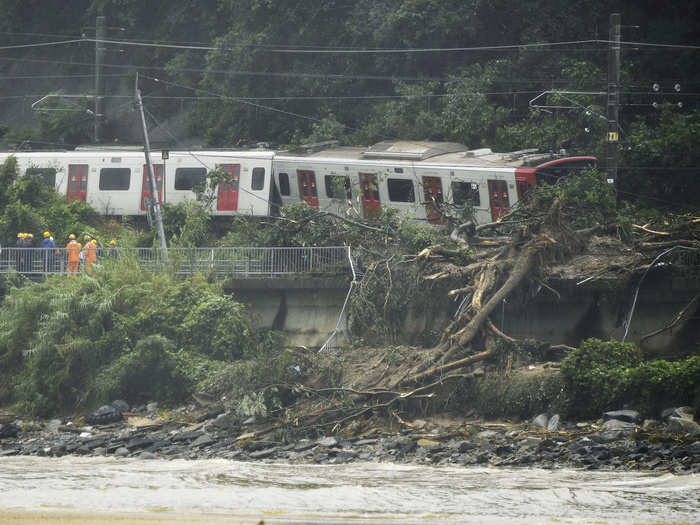 Some bullet trains were taken out of service on Thursday. But certain railway companies, such as Japan Railway Company, resumed operations by Friday.