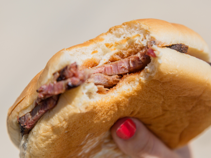 The sliced-brisket sandwich is a barbecue classic that you won