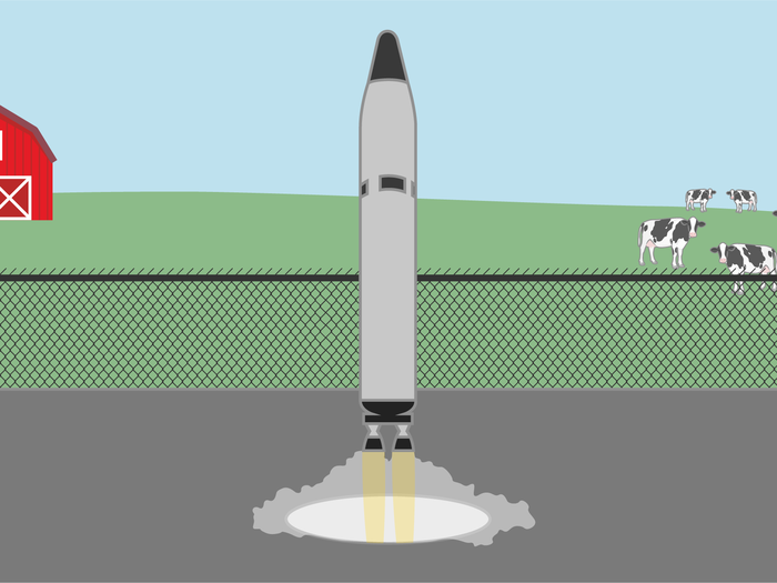 Intercontinental ballistic missile (ICBM)