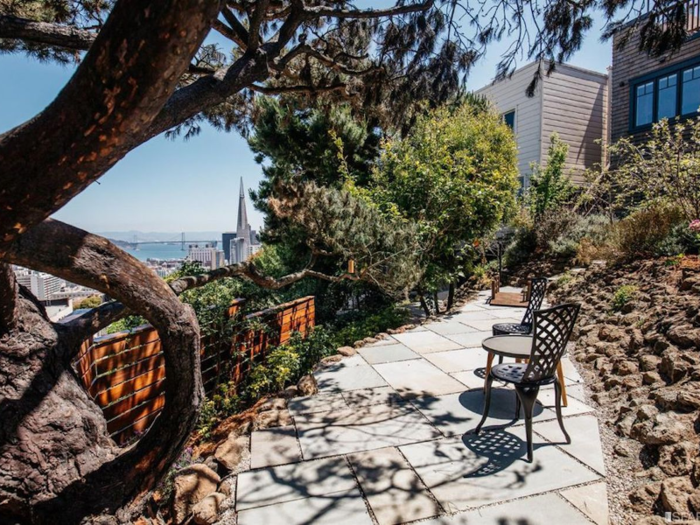 Multiple seating areas meant for enjoying the views are sprinkled throughout the outdoor decks.