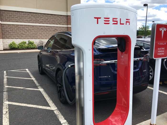 My first Supercharging experience got off to a rocky start. The first stall didn