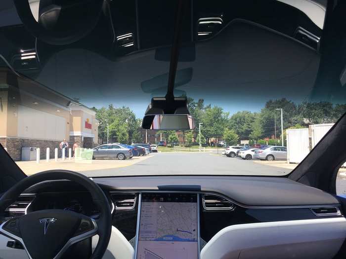 On the road the Model X is terrific. It
