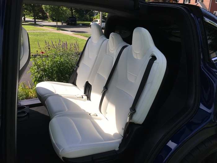 The Model X can also be had in six or seven-seat configurations.