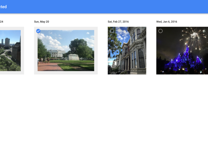 Meanwhile, Google Photos leaves a lot more to the algorithm.