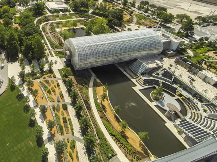 Oklahoma — Myriad Botanical Gardens in Oklahoma City