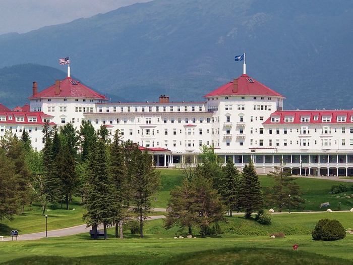 New Hampshire — Mount Washington Hotel in Bretton Woods