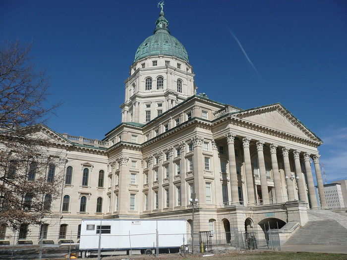 Kansas — The Kansas State Capitol in Topeka