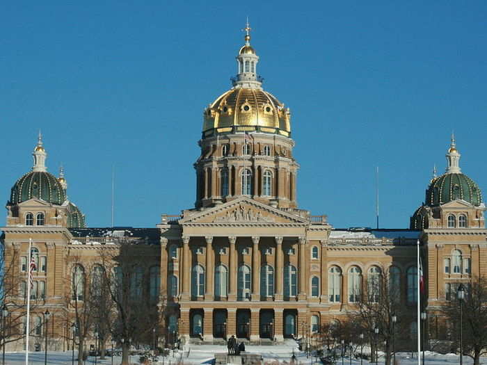 Iowa — The Iowa Capitol Building in Des Moines