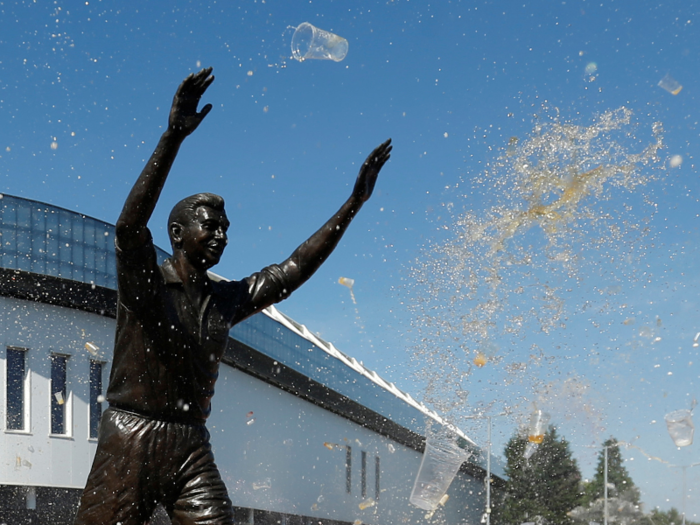 England soccer fans are going viral for their wild celebrations - here are 22 of the most euphoric photos