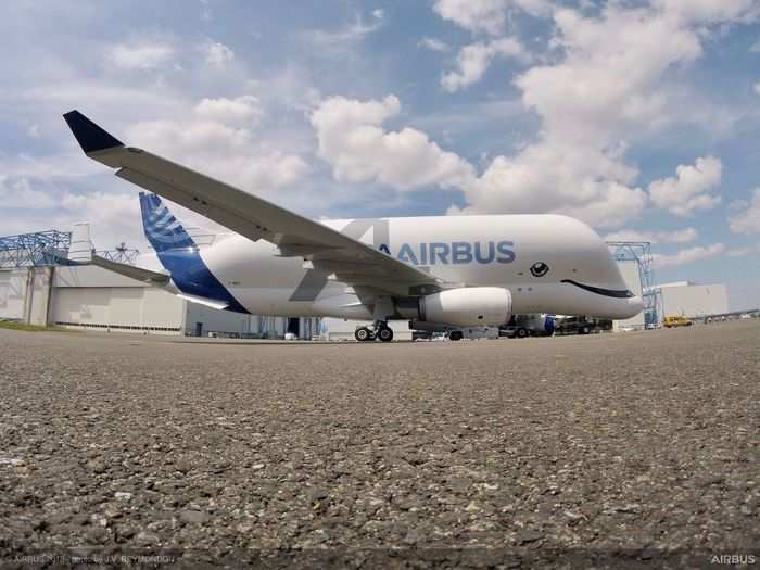 The BelugaXL is 20-feet longer and its cargo compartment is more than three feet wider than its predecessor. It can also carry as much as 110,000 lbs of cargo.