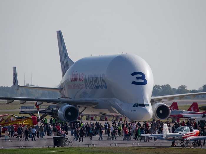 Since the mid-1990s, Airbus has used an aircraft called the Beluga. It