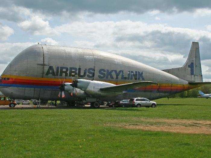 In the early days, Airbus used the Boeing 377 Stratocruiser-based Guppy transport planes.