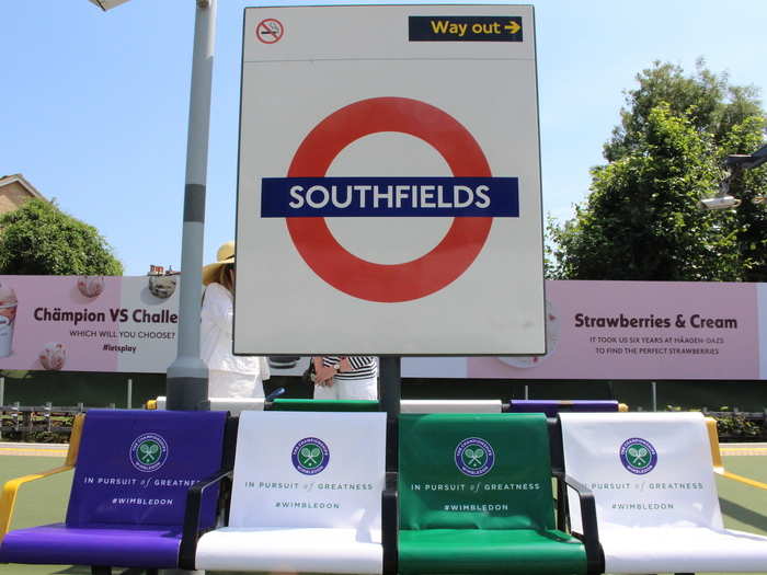 I alighted at Southfields underground train station, which is on the District Line network and is approximately 45 minutes south-west of Business Insider