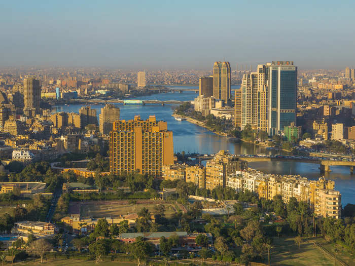 5. Greater Cairo, Egypt — 25.6 million