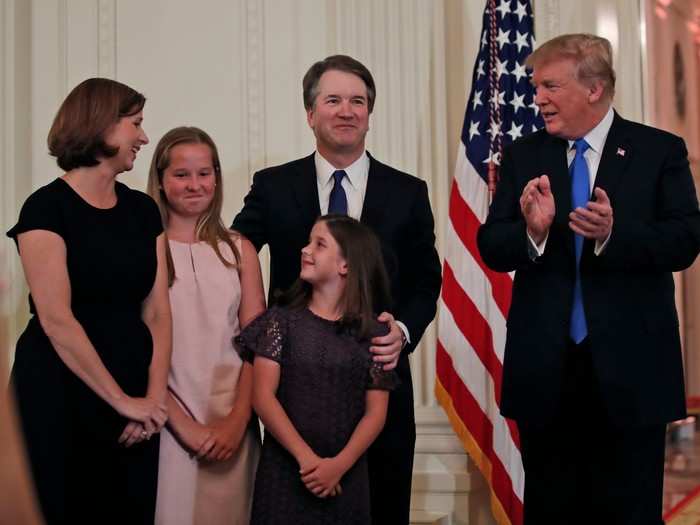 Kavanaugh tutors and coaches children, volunteers for Catholic charity groups, and attends church in the Washington, DC area, where he lives with his family.