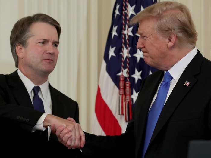 Kavanaugh made headlines last year when he backed the Trump administration