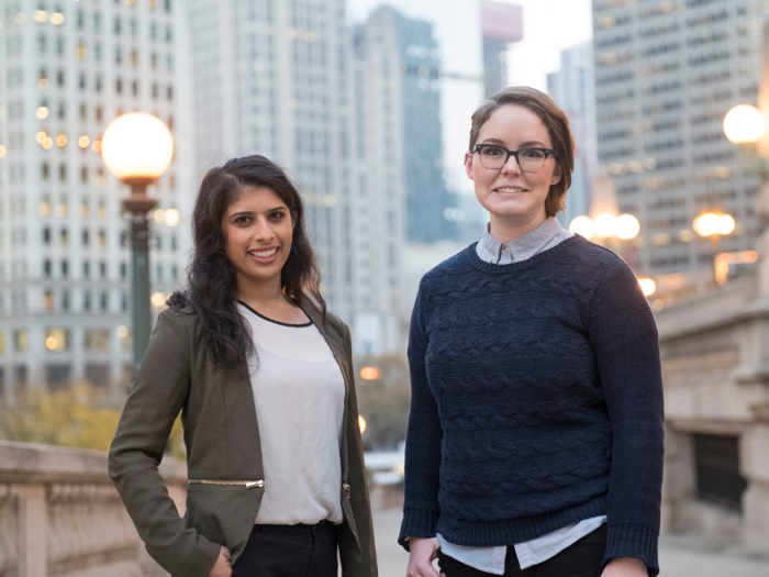 Sona Shah, 28, and Teresa Cauvel, 25, envision a future with fewer dead babies.