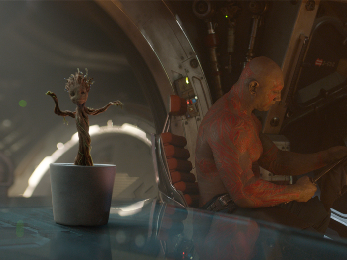 3. "Guardians of the Galaxy" — Baby Groot dancing