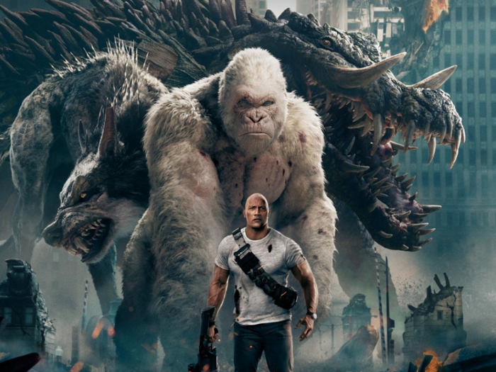 10. “Rampage” (2018)