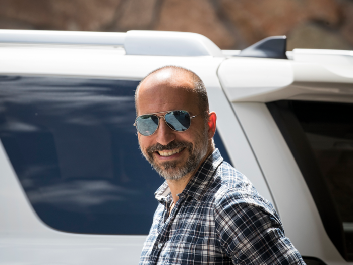 Uber CEO Dara Khosrowshahi makes an appearance.