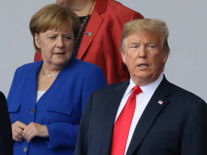 Trump backtracked his comments about Germany being "controlled" by Russia later on Wednesday by complimenting Merkel, but only time will tell if that will be enough to smooth things over by the time the summit ends.