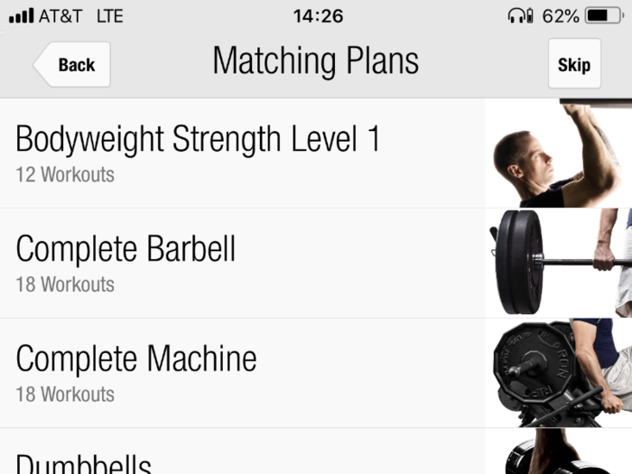 The third-highest rated strength-training app was also the top flexibility app: FitnessBuilder