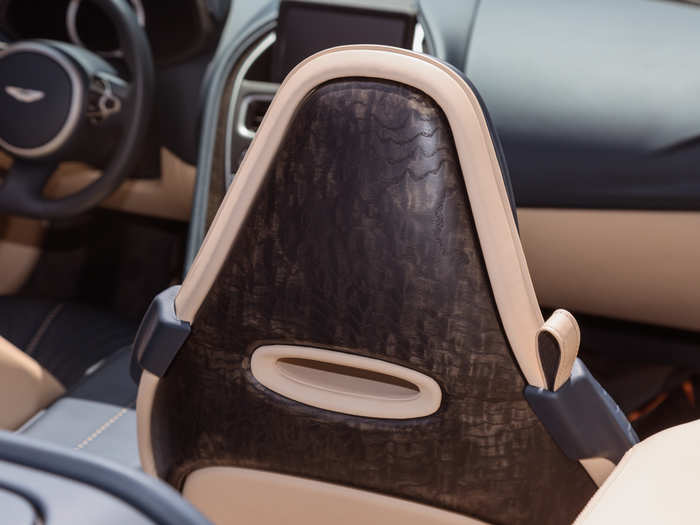 The Tamo Ash seat backs are gorgeous — and $2,000 extra.