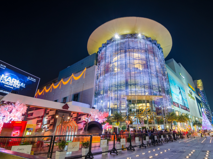 Siam Paragon in Bangkok, Thailand isn