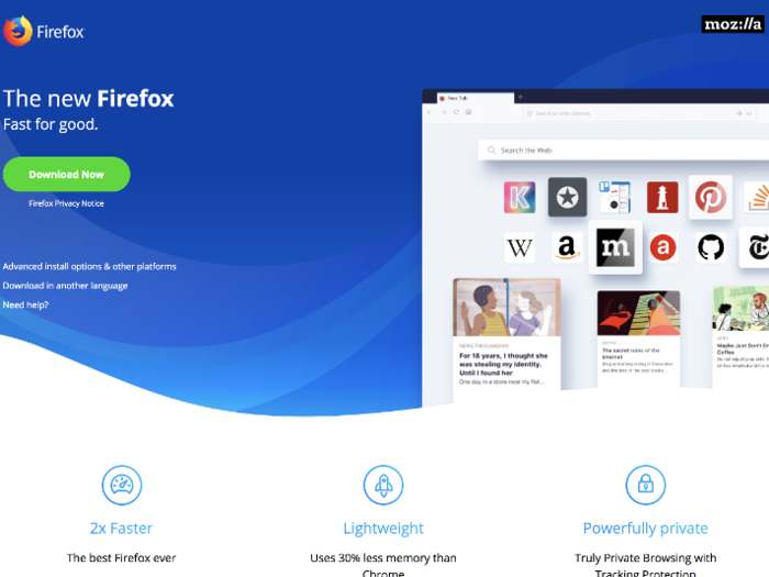 1. Download and install Firefox.